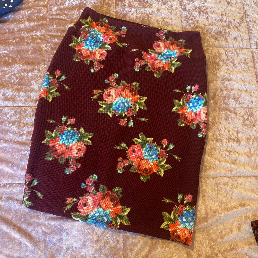 Floral skirt